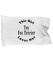 Unique Gifts Store Toy Fox Terrier v2c - Pillow Case - £14.30 GBP