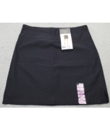 Rafaella Golf Performance Skort Women&#39;s Small Black Slit Elastic Waist P... - $24.36