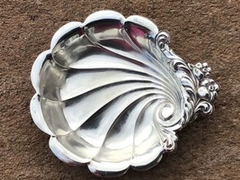 Sterling Silver Miniature Nautilus Shell Dish Lunt Silver Co. NOT SCRAP - £33.47 GBP