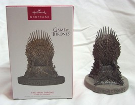 Game of Thrones THE IRON THRONE W/ SOUND 4&quot; Hallmark Keepsake CHRISTMAS ... - £15.63 GBP