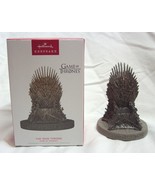 Game of Thrones THE IRON THRONE W/ SOUND 4&quot; Hallmark Keepsake CHRISTMAS ... - $19.80