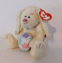 Ty Beanie Baby 1993 Jointed Poseable Georgia The Easter Bunny W/Ear &amp; Tush Tags  - £9.32 GBP