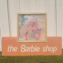 VINTAGE BUTTERFLY PRINCESS BARBIE PLASTIC DOUBLE SIDED TOY STORE DISPLAY... - $1,415.50