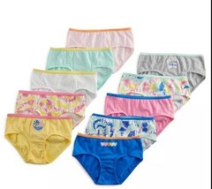 Girls Underwear Hipster Panties SO 9 Pack Multi Color-size 10 - £11.04 GBP