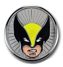 Marvel Comics Jewelry Wolverine Xmen Enamel Round Face Belt Buckle 5002 - £10.31 GBP