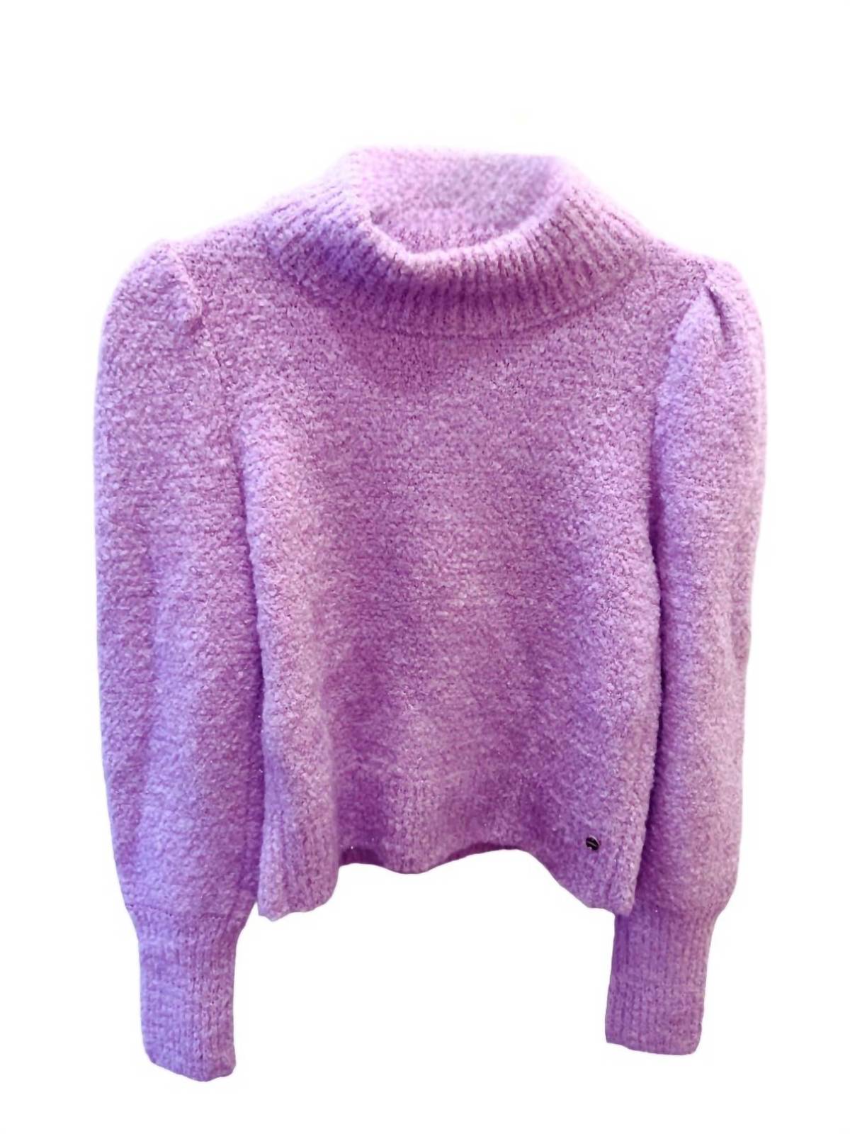 Marc Cain sparkle sweater in Lilac