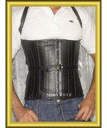 New Men  Stylish Real Black Leather Corset - €81,67 EUR