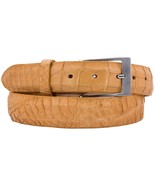 Mens Western Dress Belt Mango Alligator Skin Leather Casual Wear Size 36... - €87,57 EUR