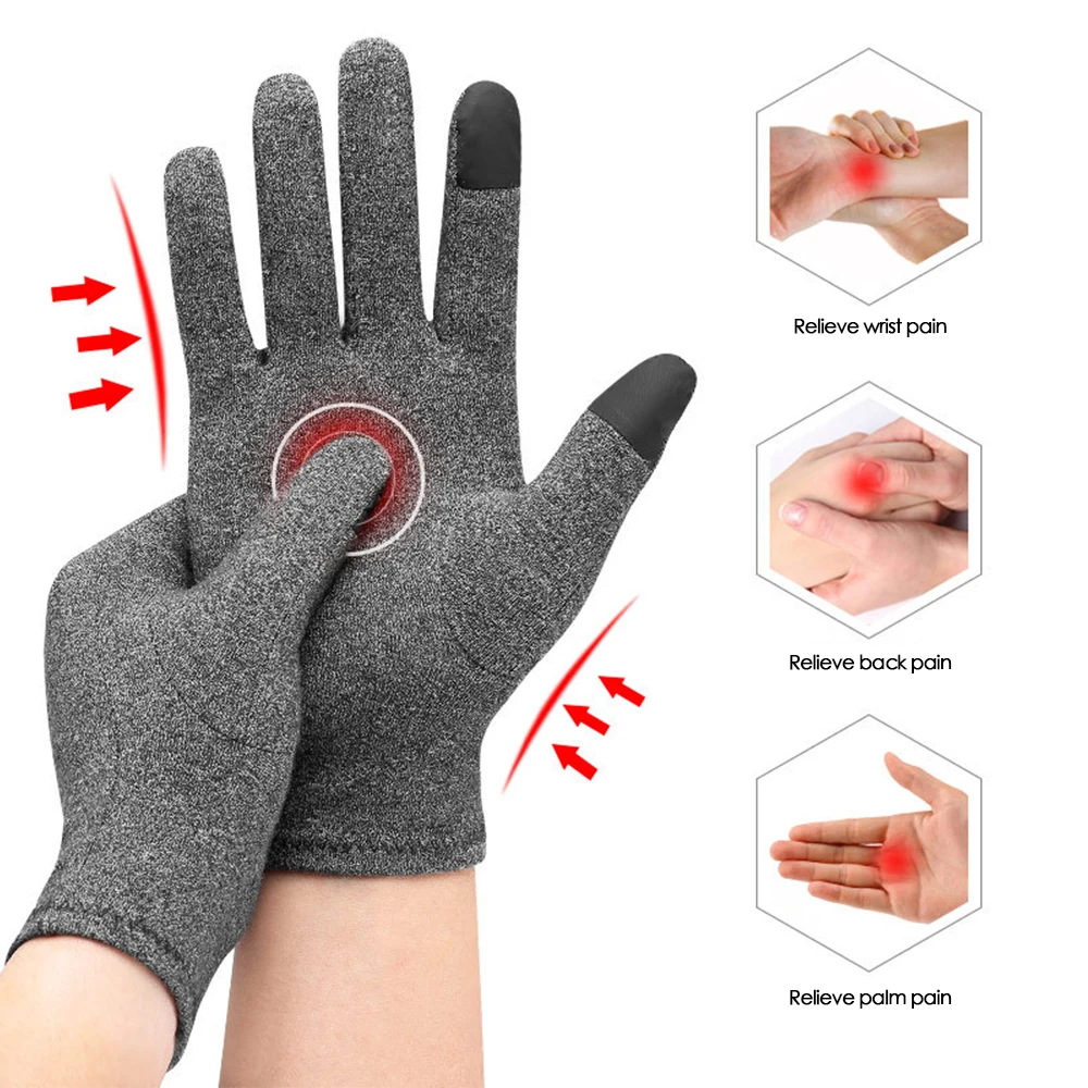 Sporting 1Pc arthritis gloves woman Rheumatoid Magnetic Compression Gloves Arthr - £23.41 GBP