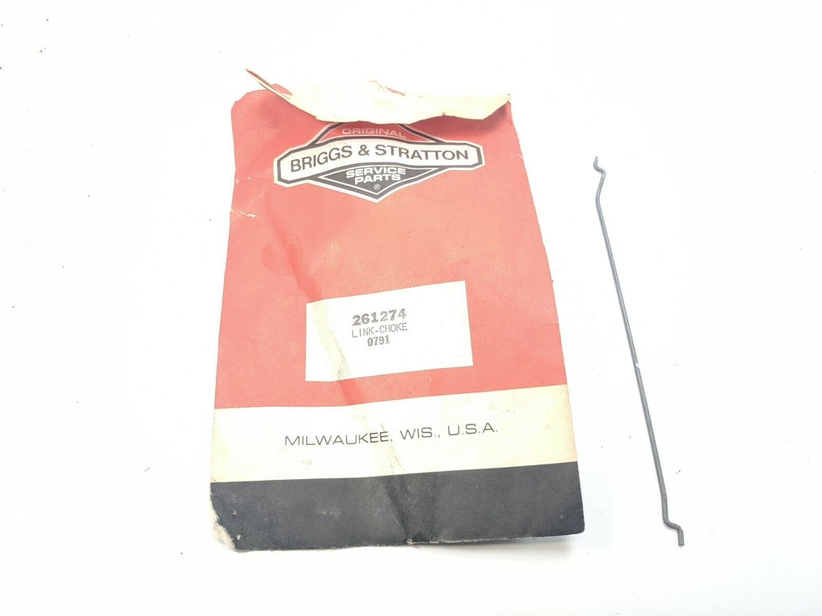 New Briggs &amp; Stratton 261274 Choke Link - $0.99