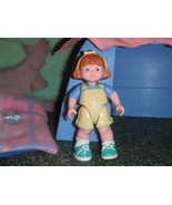 Fisher Price Loving Family Dream Dollhouse Blue &amp; Yellow Camping Girl Do... - $9.89