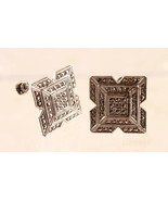 *Sterling Silver 925 Square Earrings - $88.07 CAD