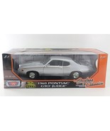 1969 Pontiac GTO Judge Diecast 1:18 Scale Model Car Silver - $1,275.45 MXN