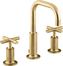 Kohler 14406-3-2MB Purist Bathroom Faucet - Vibrant Brushed Moderne Brass - £427.57 GBP