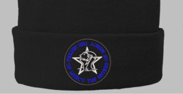 Sisters of Mercy Beanie Embroidered One Size Black Beanie - £11.06 GBP