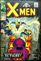 X-MEN# 25 Oct 1966 (6.0 FN) 1st El Tigre/Kukulcan Origin Kirby Cvr Roth ... - $125.00