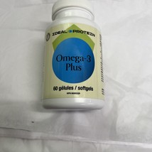 Ideal Protein Omega-3 Plus 60 softgels  FREE SHIP BB 01/31/25 - $36.99