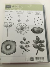 Stampin Up Oh So Eclectic Stamp Set Eclectic Layers Thinlits Dies Flower Leaf 16 - £31.26 GBP