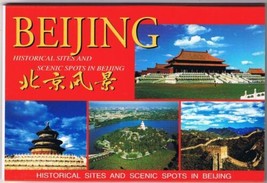 Postcard Set Of 10 Beijing Historical Sites &amp; Scenic Spots - £5.79 GBP