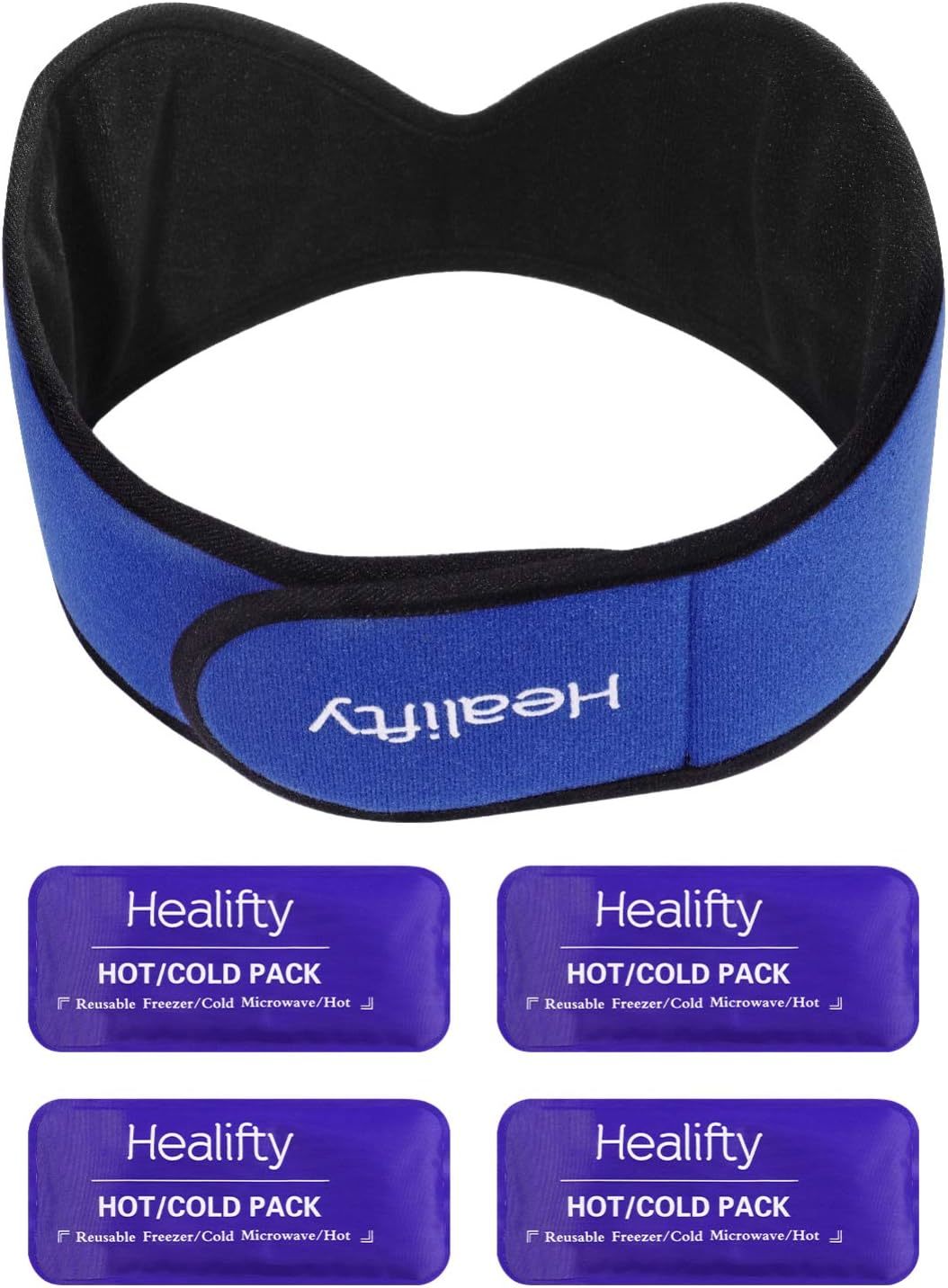 Face Gel Ice Pack with Wrap for Jaw, Head and Chin, Reusable Hot Cold Pack - $19.79