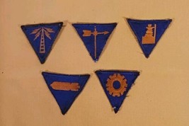 WWII COMPLETE SET ARMY AIR CORPS SPECIALISTS BADGES - $23.20