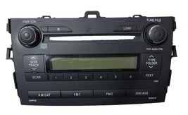 OEM 2010 Toyota Corolla Radio Receiver A518A2 Single CD FM/AM 86120-02B10 - $169.75