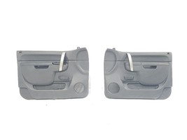 2013 Chevrolet Silverado 1500 OEM Front Pair Door Trim Panel Black - $618.75