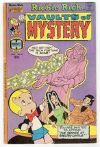 Richie Rich Vault of Mystery #13 VINTAGE 1976 Harvey Comics - £7.88 GBP