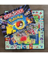 Pokemon Edition Monopoly Board Game Replacement Parts Pieces 1999 Ninten... - $6.43+