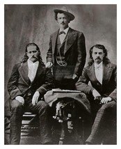 Wild Bill Hickok, Texas Jack Omohundro &amp; Buffalo Bill Cody Wild West 8X10 Photo - £6.38 GBP