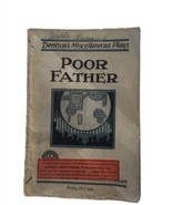 T. S. Denison &amp; Company Of Wabash Chicago Play Booklet Poor Father - £11.81 GBP