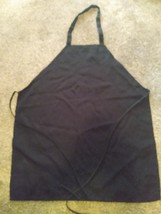 Chipotle Uniform Cooks Bib Black Apron - $7.50