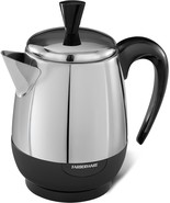 Farberware Electric Coffee Percolator, Fcp240, Stainless, Drip Spout, 4 Cup - €66,49 EUR