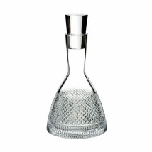Waterford Crystal Diamond Line Decanter with Stopper Clear Whiskey 10583... - $4,197.71 MXN