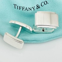 Tiffany Metropolis Cufflinks in Sterling Silver Engravable FREE Shipping - $259.00