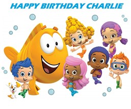 Bubble Guppies  Edible Cake Topper Decoration - $17.70 CAD