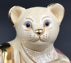 Vintage De Rosa Rinconada 1703 White Rincababy Lion Figurine #326/500 - £29.69 GBP