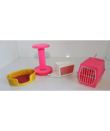 Vintage 1982 Mattel Barbie “Fluff” Cat  Accessories *Incomplete* No Cat - $17.97 CAD