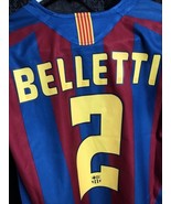 FC Barcelona, Juliano Belletti #2, 2005 Vintage Football EUFA Champions ... - $5,702.05 MXN