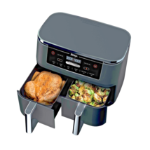 NINJA FOODI DUAL DOUBLE AIR FRYER XL 6 IN 1 MULTI COOKER 10 QT DUALZONE ... - $189.99