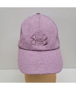 Under Armour Hat Cap Purple UA Free Fit Strapback Baseball Cap OSFA Womens - $15.06