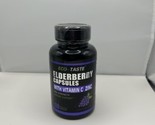 2 ECO TASTE Elderberry Capsules with Zinc &amp; Vitamin C Immune Support  12... - $21.40