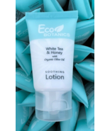 Lot of 20 Eco Botanics LOTION White Tea &amp; Honey Organic Olive Oil Travel... - $18.80