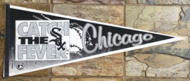 MLB Baseball Pennant-Catch the Fever-Chicago White Sox-Vintage Banner - 30" - $7.49
