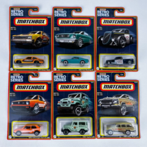 Matchbox Retro Series Wave 1 - Set of 6 pcs (Include Toyota FJ40 nationa... - £149.30 GBP