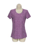 32 Degrees Womens Cool Active T Shirt Small Purple Space Dye Short Sleeve - $19.96 CAD