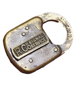 Vintage E.T. Fraim Lock Co. Reading Co Signal Service Padlock Lever, NO Key - $748.61 MXN