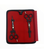 Sword Edge J2 stainless steel Hair cutting Scissor + Thinning Scissor wi... - £14.69 GBP