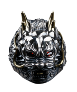925 silver male tide dominant dragon head vintage handmade silver finger... - $186.19 MXN+