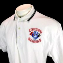 Belair Corvette Club Mens White Polo Golf Shirt Sz XL 31st Anniversary C... - £15.94 GBP